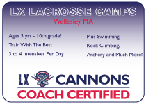 LX Lacrosse Camp | Boston Cannons Certified Coaches LX Lacrosse Camp | LINX Camps | Wellesley, MA